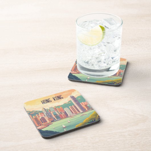 Hongkong Bier Onderzetter (Rechterzijde)