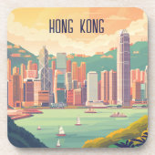 Hongkong Bier Onderzetter (Voorkant)