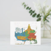 Hongkong Briefkaart (Staand voorkant)