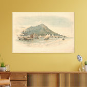 Hongkong Canvas Afdruk (Insitu (Woonkamer))