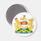 Hongkong, China Magneet (Voorkant / Achterkant)