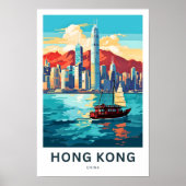 Hongkong China Reisprint Poster (Voorkant)