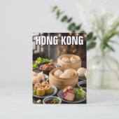 Hongkong Dim Sum Briefkaart (Staand voorkant)