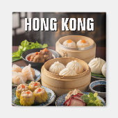 Hongkong Dim Sum Magneet (Voorkant)