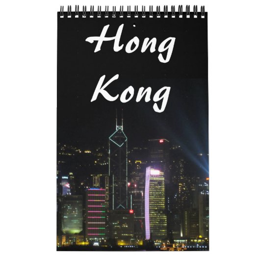 Hongkong fotografie kalender (Hoes)