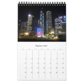 Hongkong groot kalender (Jan 2027)