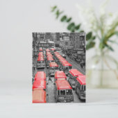 Hongkong in twee tongen briefkaart (Staand voorkant)