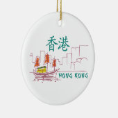 Hongkong Keramisch Ornament (Rechts)