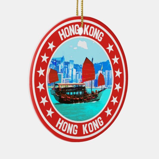 Hongkong Keramisch Ornament (Rechts)