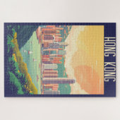 Hongkong Legpuzzel (Horizontaal)