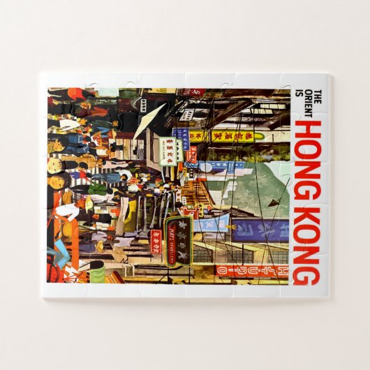 Hongkong Legpuzzel (Horizontaal)