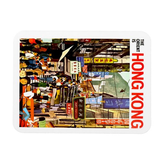 Hongkong Magneet (Horizontaal)