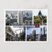 Hongkong - Mozaïek - Briefkaart (Voorkant)