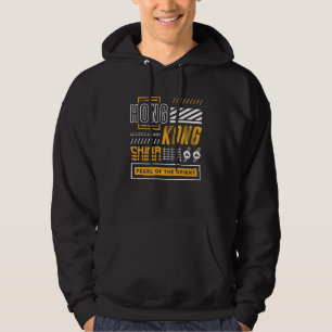 Hongkong Parel van de Oriënt Moderne Reisontwerpen Hoodie