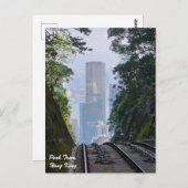 Hongkong Peak Tram Briefkaart (Voorkant / Achterkant)
