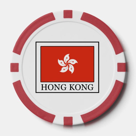 Hongkong Poker Chips (Voorkant)