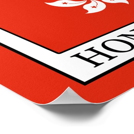 Hongkong Poster (Hoek)