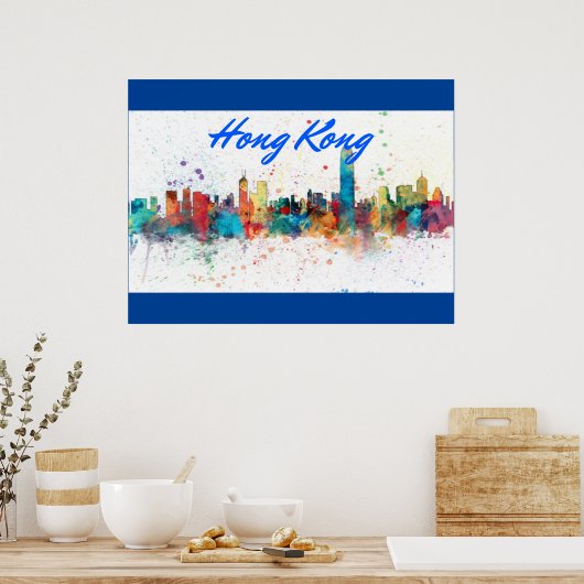 Hongkong Poster (Keuken)