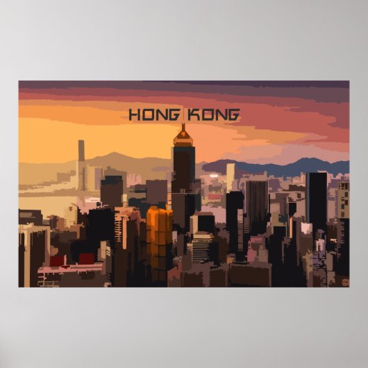 Hongkong Poster (Voorkant)