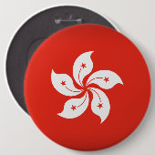 Hongkong Ronde Button 6,0 Cm (Voorkant /achterkant)