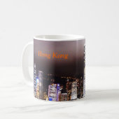 Hongkong skyline-mok koffiemok (Voorkant links)