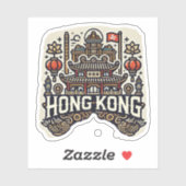 Hongkong Sticker (Vel)