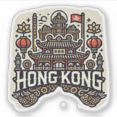 Hongkong Sticker (Voorkant)