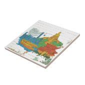 Hongkong Tegeltje (Zijkant)