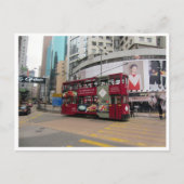 hongkong tram briefkaart (Voorkant)