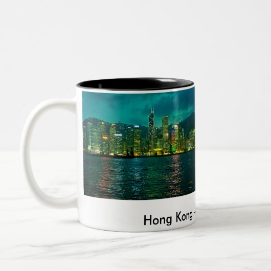 Hongkong Tweekleurige Koffiemok (Links)