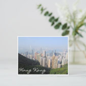 hongkong uitzicht top briefkaart (Staand voorkant)