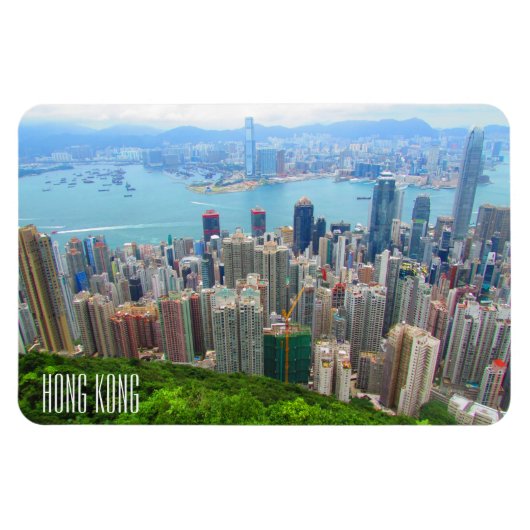hongkong uitzicht top magneet (Horizontaal)