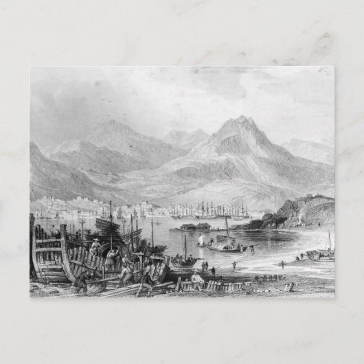 Hongkong van kow-Duiker Briefkaart (Voorkant)