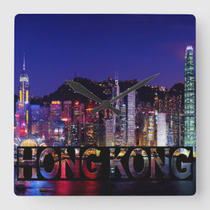 Hongkong Vierkante Klok