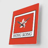 Hongkong Vierkante Klok (Hoek)