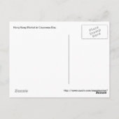 Hongkongmarkt Briefkaart (Achterkant)