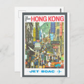  Hongkongreizen Briefkaart (Voorkant / Achterkant)