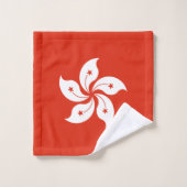 Hongkongse vlag bad handdoek (Wasdoekje)