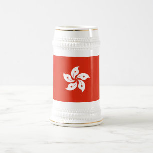 Hongkongse vlag bierpul
