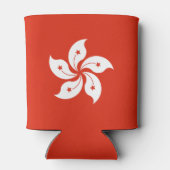 Hongkongse vlag blikjeskoeler (Achterkant)