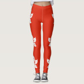 Hongkongse vlag leggings (Voorkant)