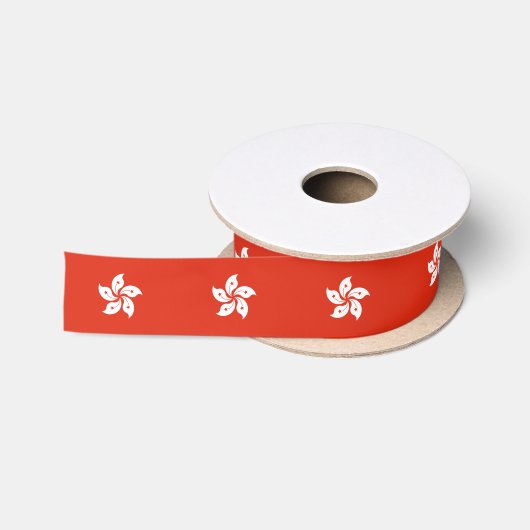 Hongkongse vlag satijnen lint (Spoel)