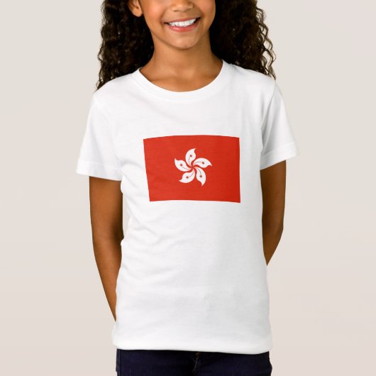 Hongkongse vlag t-shirt (Voorkant)