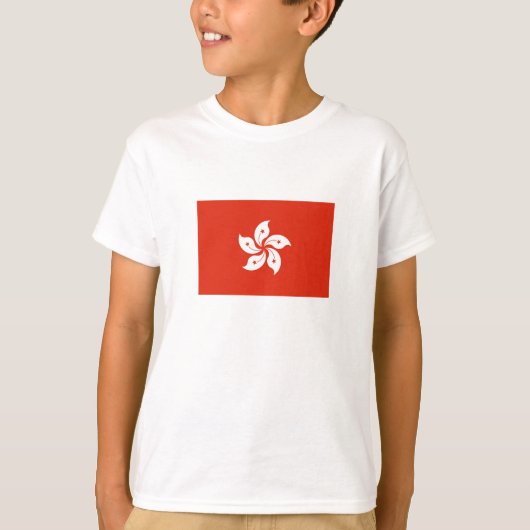 Hongkongse vlag t-shirt (Voorkant)