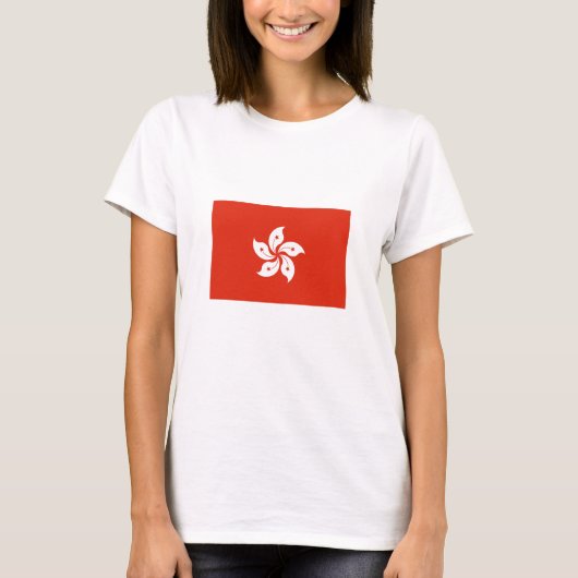 Hongkongse vlag t-shirt (Voorkant)