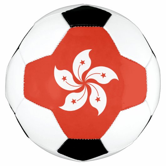 Hongkongse vlag voetbal (Voorkant)