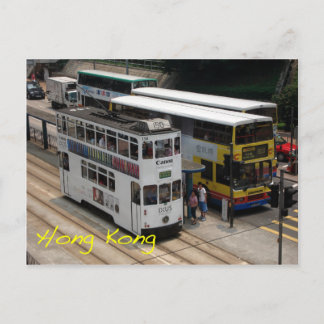 Hongkongtram Briefkaart