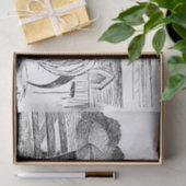  hongpartij in Cute Country Tissuepapier (Geschenk)