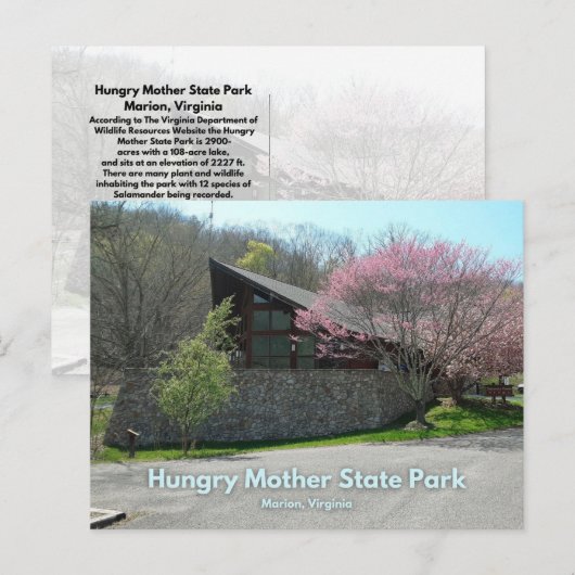 Hongry Moerstate Park Briefkaart (Voorkant / Achterkant)