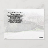 Hongry Moerstate Park Briefkaart (Achterkant)